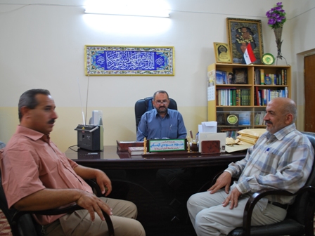 زيارة وفد من الوقف الشيعي لجامعة أهل البيت عليهم السلام