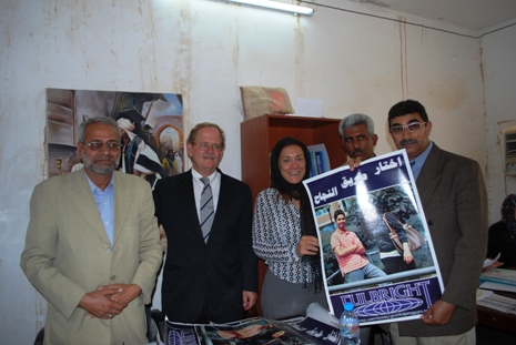 مؤسسة فولبرايت في زيارة لجامعة اهل البيت عليهم السلام 