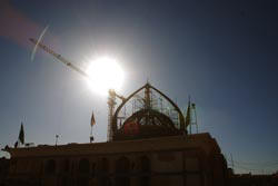 مواكب جامعة أهل البيت إلى المرقد الشريف في سامراء 