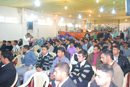 احتفال طلبة قسم علوم القرآن بمناسبة المولد النبوي الشريف