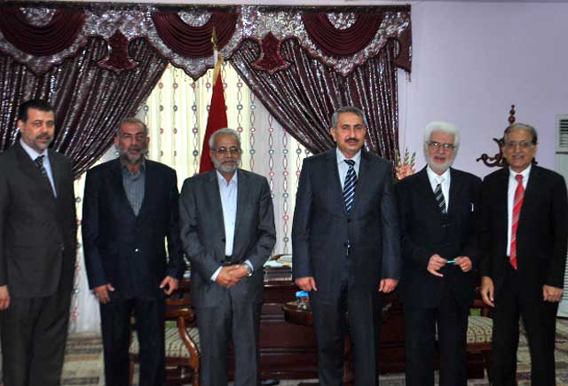 وفد جامعة أهل البيت عليهم السلام يهني الأستاذ الدكتور منير كمبر على توليه رئاسة جامعة كربلاء