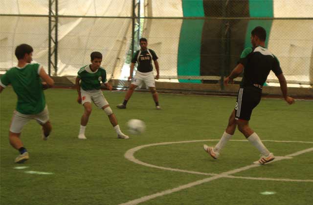 اختتام بطولة كلية القانون لكرة القدم