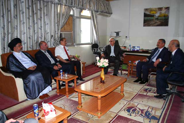 مشاركة الجامعة في احتفال الذكرى الخامسة والعشرون لتأسيس المعهد التقني في كربلاء المقدسة