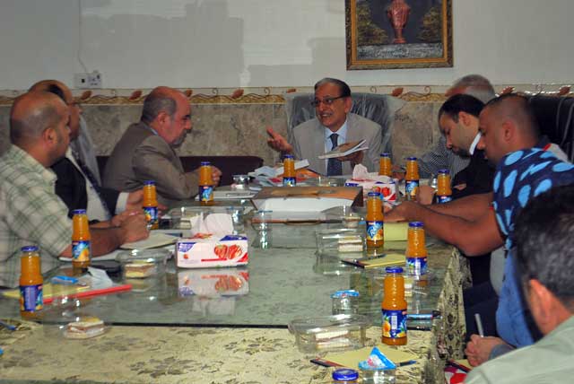 زيارة وفد من بيت الحكمة إلى جامعة أهل البيت عليهم السلام