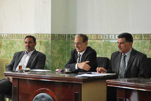 حلقة نقاشية حول صفات امير المؤمنين علي ابن أبي طالب عليه السلام في كلية الشريعة الإسلامية