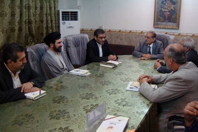 زيارة وفد جامعي من الجمهورية الإسلامية الإيرانية إلى جامعة أهل البيت عليهم السلام