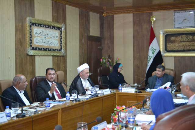 حضور عميد كلية الشريعة الإسلامية  في اجتماع لجنة عمداء كليات العلوم الاسلامية