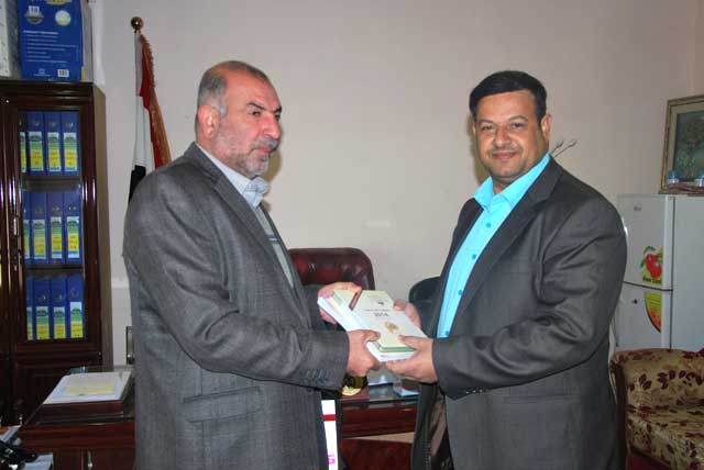 زيارة مدير العلاقات والإعلام للدوائر الرسمية والمؤسسات الحكومية في محافظة كربلاء المقدسة