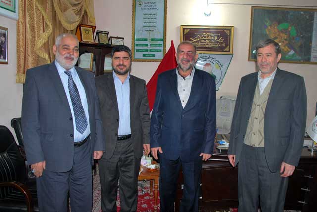 زيارة مدير العلاقات والاعلام في الجامعة لمكتب أعضا مجلس نواب محافظة كربلاء المقدسة