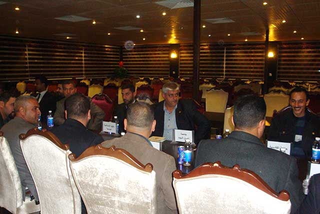 الاجتماع الفني لبطولة منطقة الفرات الأوسط لجامعات العراق بالريشة الطائرة وكرة الطاولة