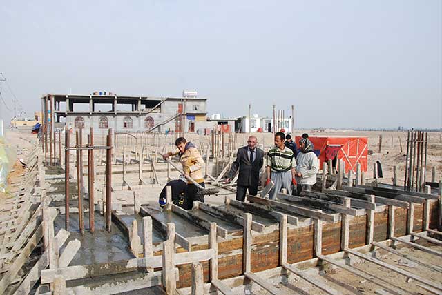 المباشرة بتنفيذ مباني جامعة اهل البيت علیهم السلام في موقعها الجديد