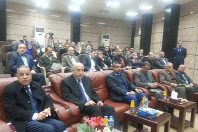 شاركت  جامعة اهل البيت عليهم السلام بندوة (بناء معاير الاعتماد المؤسسي)  