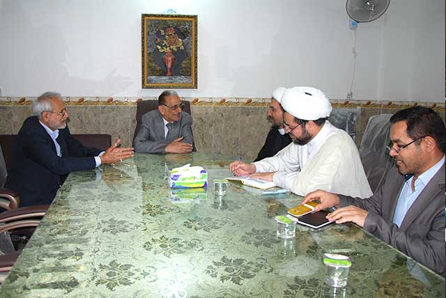 جامعة أهل البيت عليهم السلام تستقبل الوفد الثقافي الإيراني