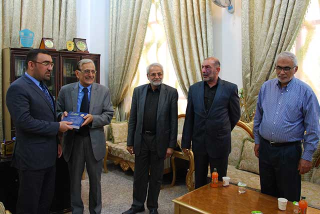 زيارة نائب رئيس مجلس محافظة كربلاء إلى جامعة أهل البيت عليهم السلام