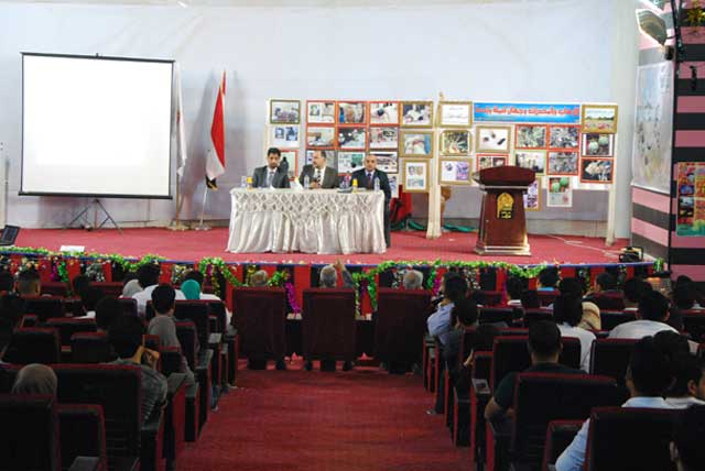 حلقة نقاشية بعنوان (مكافحة المخدرات واجب وطني و انساني)