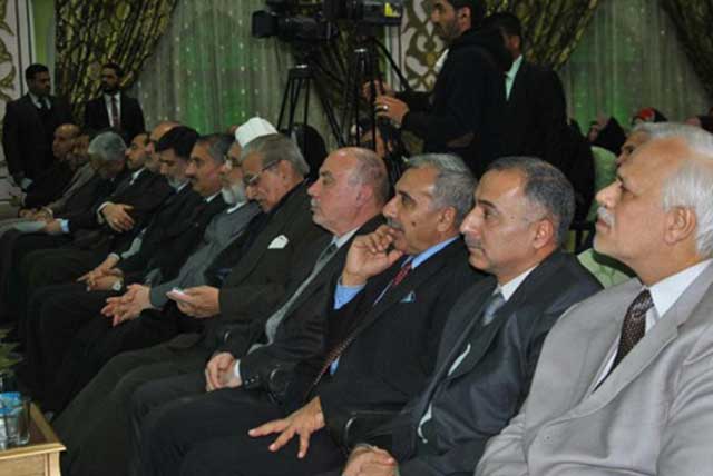 مشاركة رئيس الجامعة في حفل تكريم الأساتذة في العتبة الحسينية