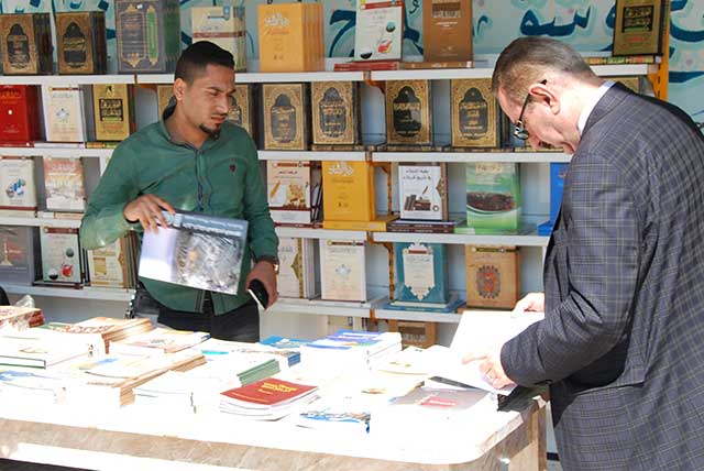 مركز كربلاء للدراسات والبحوث في العتبة الحسينية المقدسة يعرض نتاجاته في جامعة أهل البيت عليهم السلام