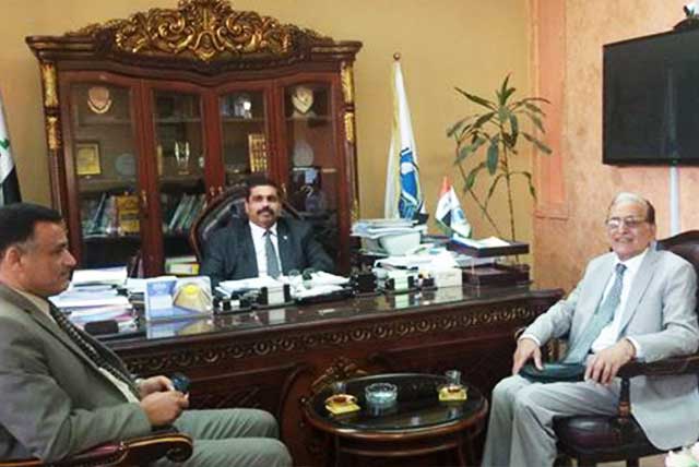 جامعة أهل البيت عليهم السلام تشارك فعاليات كلية الاعلام في جامعة بغداد