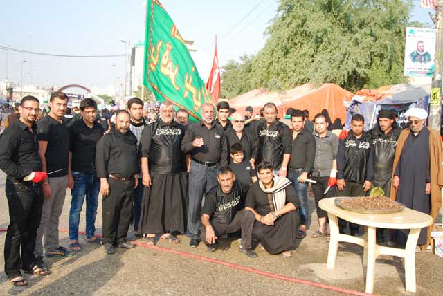 جامعة أهل البيت عليهم السلام في خدمة زوار الامام الحسين عليه السلام