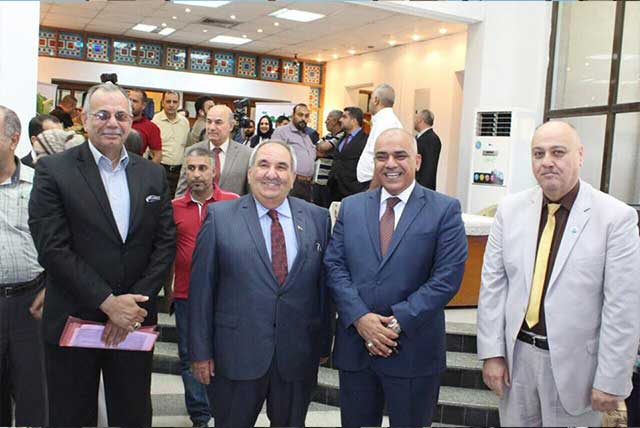 الاستاذ الدكتور لبنان الشامي يحضر احتفالات جامعة النهرين بيوم العلم / 2016