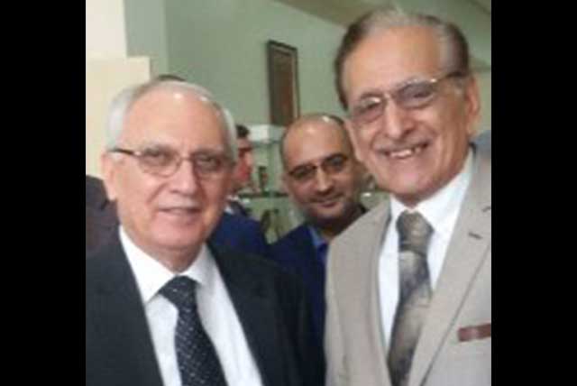 وزير التعليم العالي والبحث العلمي معالي الأستاذ الدكتور عبد الرزاق العيسى يلتقي صباح اليوم بالأستاذ الدكتور صادق الموسوي رئيس جامعة أهل البيت عليهم السلام