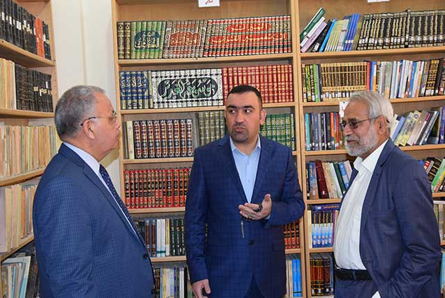 زيارة الاستاذ علي المالكي نائب رئيس مجلس محافظة كربلاء  الى جامعة اهل البيت عليهم السلام 