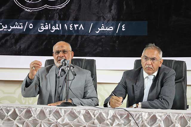 محاضرة تربوية في كلية الاداب