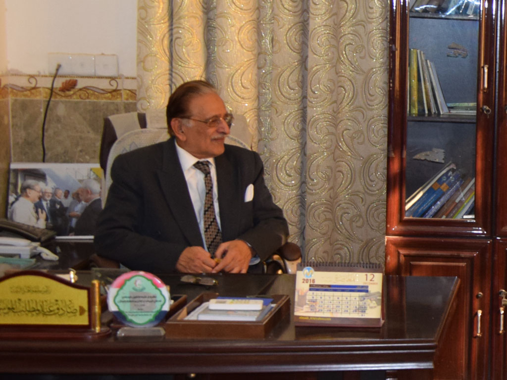 الأستاذ الدكتور صادق الموسوي رئيس جامعة أهل البيت عليهم السلام يشارك في الاجتماع التشاوري لمجلس التعليم الأهلي الجامعي 