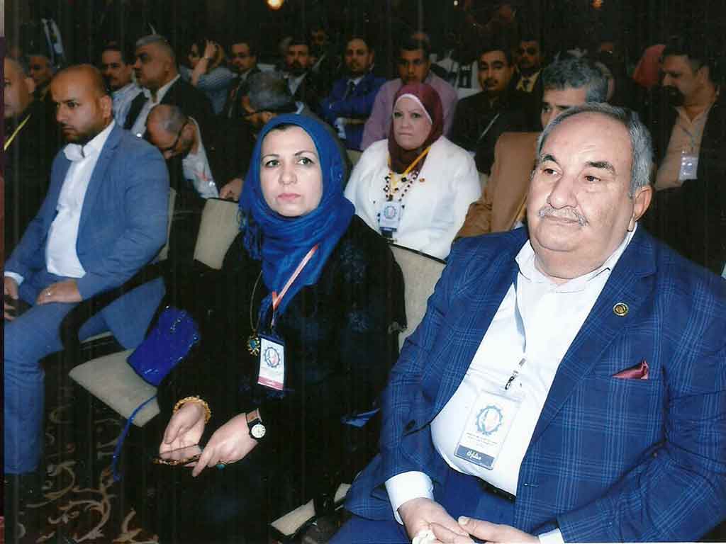 السيد مساعد رئيس جامعة اهل البيت عليهم السلام يشارك في المؤتمر العلمي السادس عشر المتخصص لكلية المنصور الجامعة 