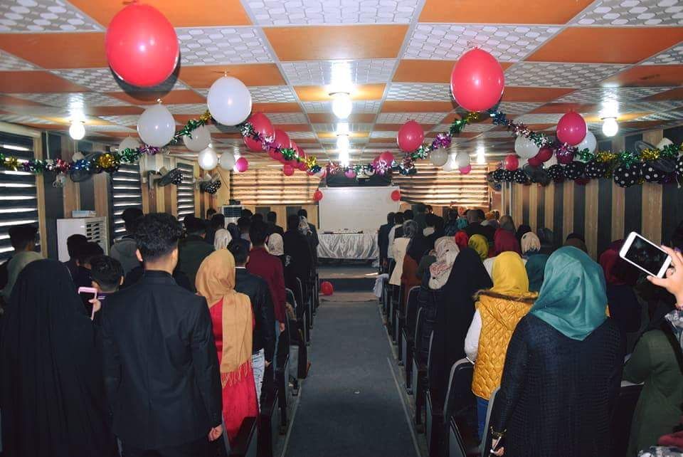 حفل تعارف المرحلة الاولى في كلية الصيدلة 