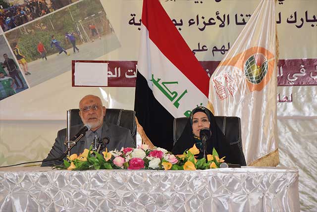 ندوة حوارية تحت عنوان الاعجاز العددي في القران الكريم كلية الاداب 