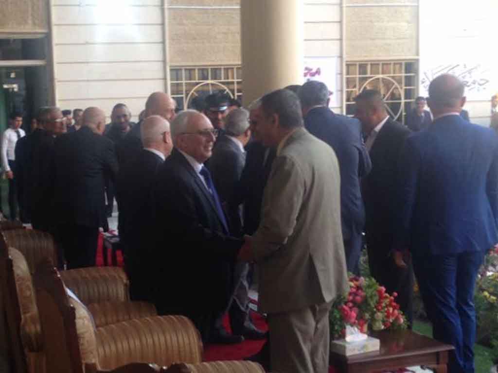 رئيس جامعة اهل البيت عليهم السلام  يشارك في حفل تخرج طلبة جامعة كربلاء المقدسة 