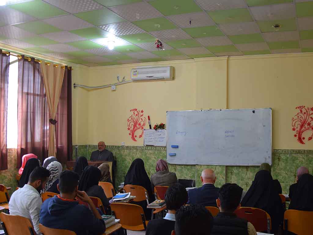 الندوة الاسبوعية في جامعة اهل البيت عليهم السلام تحت عنوان ( التوحيد )