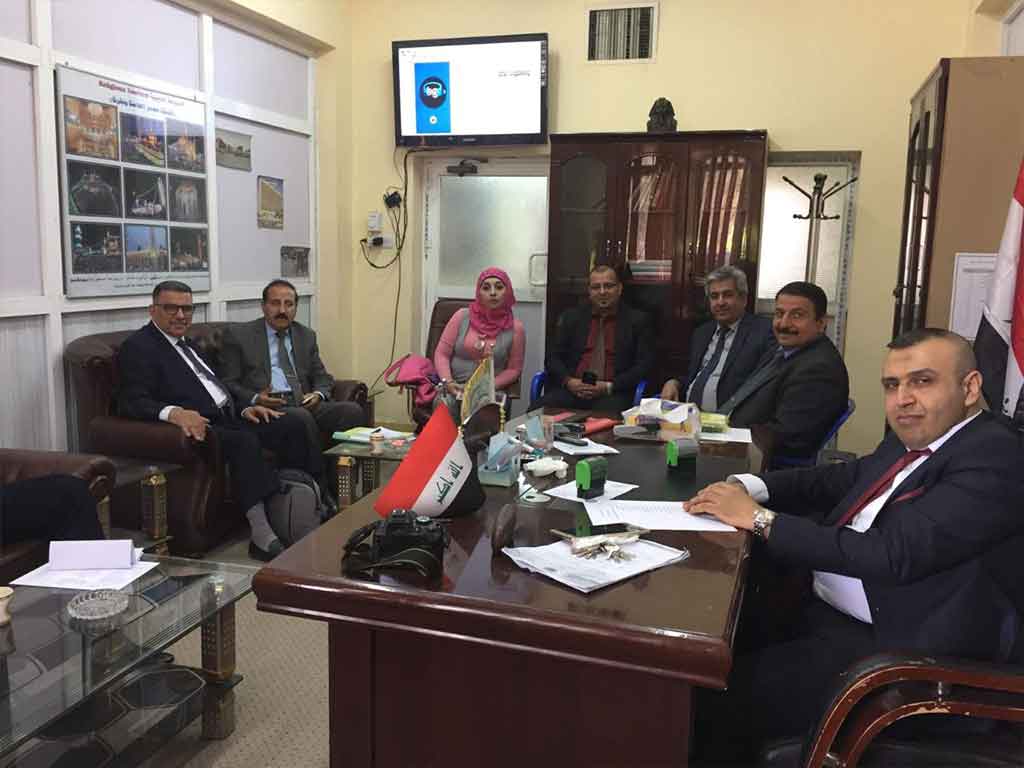 الاجتماع المشترك لكليات العلوم الاسلامية بين جامعة اهل البيت عليهم السلام و الجامعة المستنصرية 