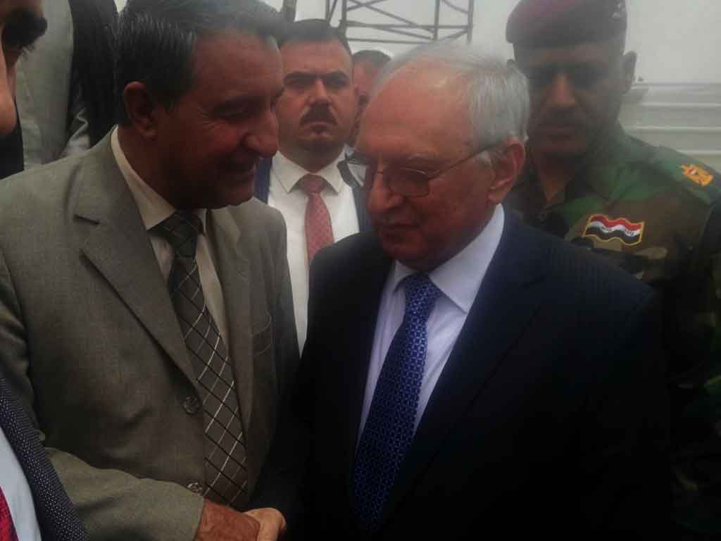 مشاركة جامعة اهل البيت عليهم اسلام في حفل تحويل الكلية الاسلامية في النجف الى جامعة 