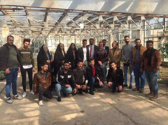 سفرة علمية لطلبة قسم السياحة الدينية في جامعة اهل البيت عليهم السلام 