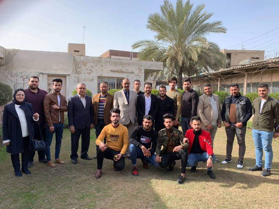 تمهيداً لدخول بلاط صاحبة الجلالة...   طلبة قسم الصحافة يزورون جريدة الصباح