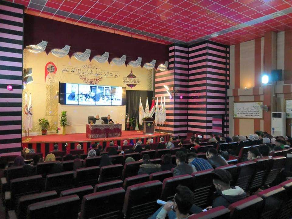 ندوة علمية حول مرض الايدز لطلبة كلية العلوم الاسلامية في جامعة أهل البيت عليهم السلام 