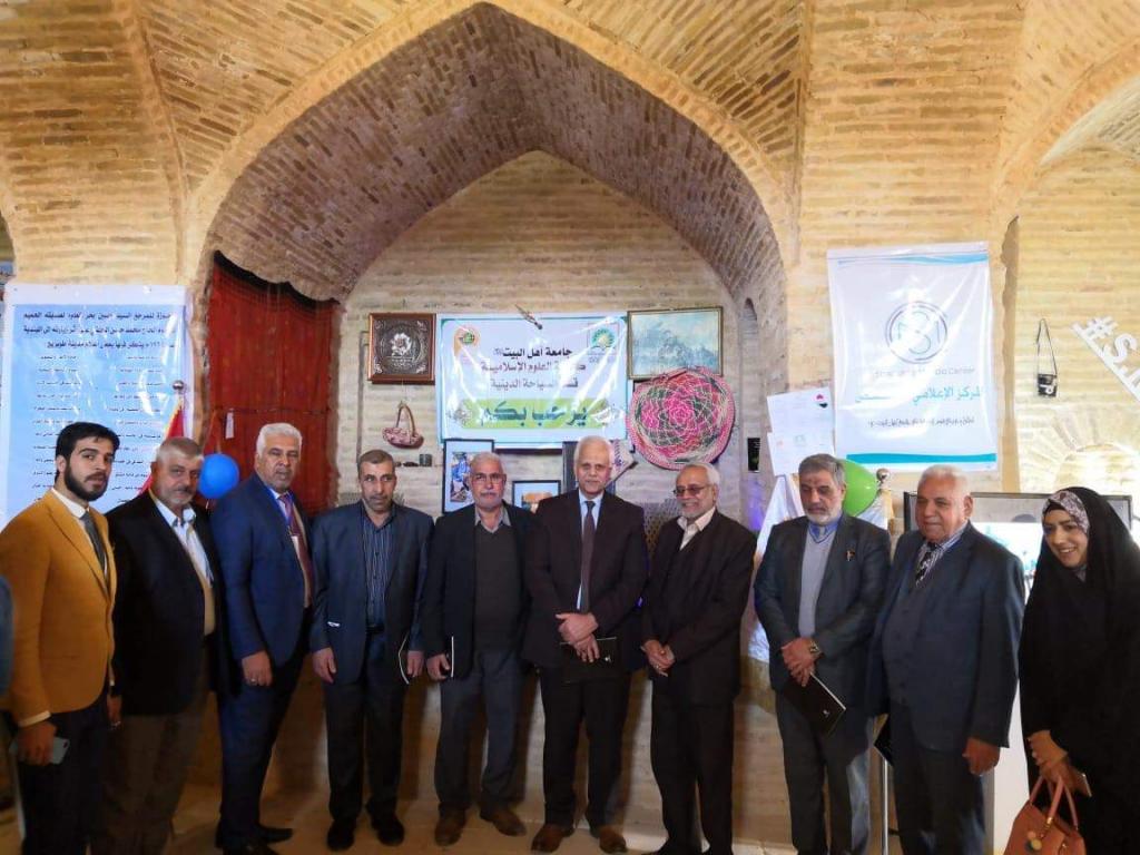 مؤسس جامعة أهل البيت عليهم السلام يشارك في مهرجان خان النخيلة السنوي الثالث 