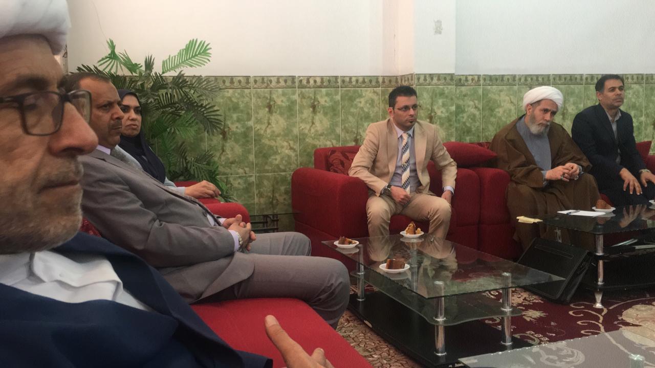 الندوة الاسبوعيه لكليه العلوم الاسلاميه باشراف د. صلاح الجلوخان