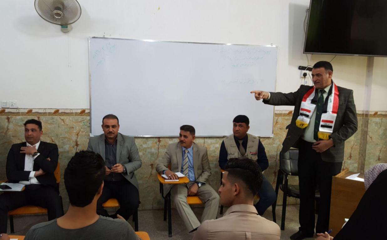 شرطة الاسرة والطفل من قسم الصحافة في جامعة أهل البيت: تعلن خلو كربلاء من جرائم الاتجار بالبشر 