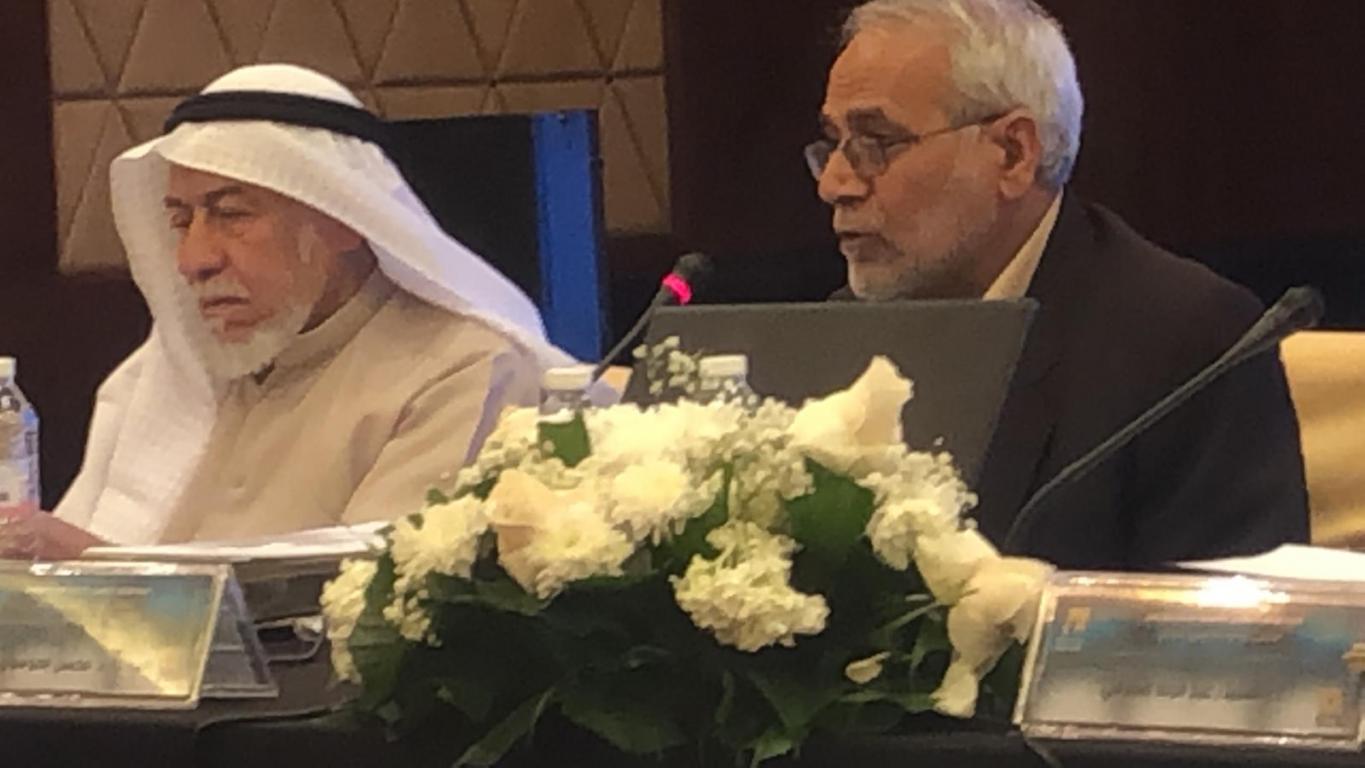 مؤسس جامعة أهل البيت عليهم السلام يشارك في ملتقى الوقف الجعفري الثامن في الكويت 