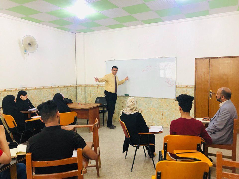 مجموعة شغف للكتابة الإبداعية تنظم في دورة تدريبية في قسم الصحافة 