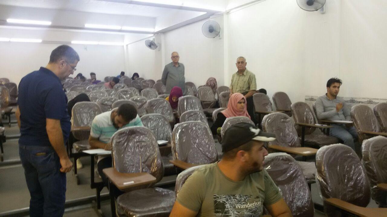 زيارة تفقدية لرئيس جامعة اهل البيت (ع) الى كلية التقنيات الطبية والصحية