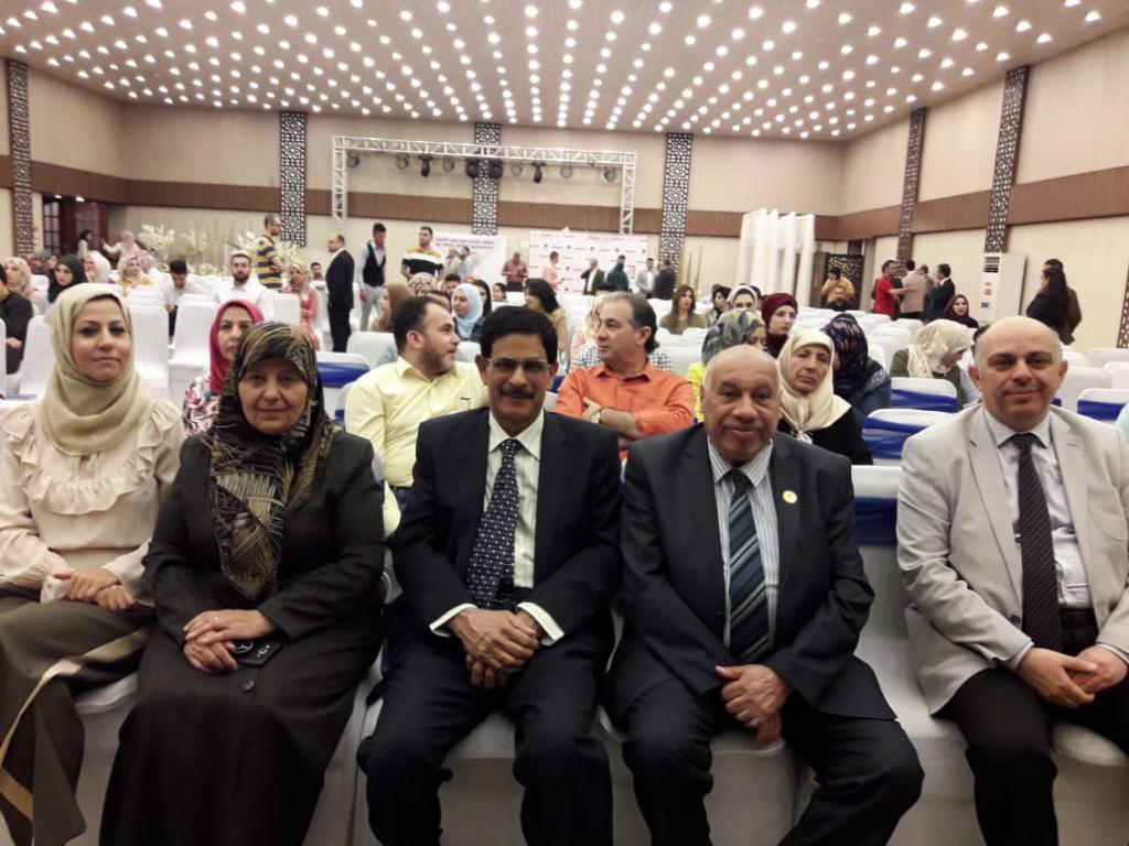  مشاركة عميد كلية طب الاسنان في ملتقى عشتار الأول لطب الأسنان في بغداد