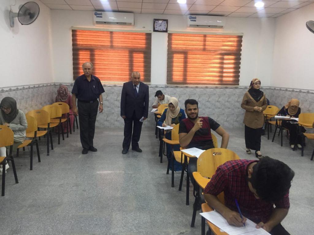  كلية طب الاسنان تختتم الامتحانات النهائية للدور الاول للعام الدراسي 2018-2019