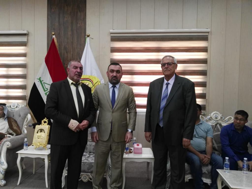 وفد من جامعة اهل البيت عليهم السلام يزور مجلس محافظة كربلاء المقدسة