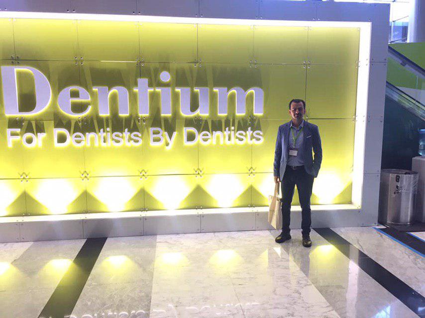 مشاركة معاون عميد كلية طب الاسنان في مؤتمر Dentium في كوريا الجنوبية
