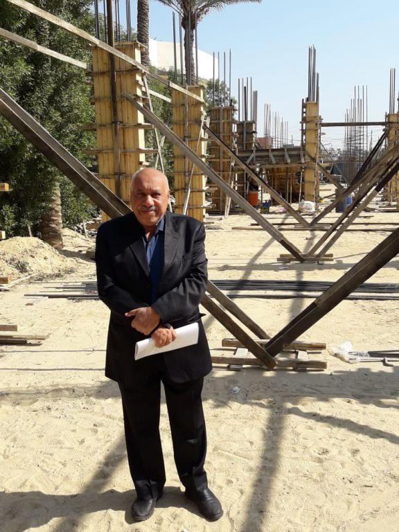 عميد كلية طب الاسنان يتفقد بناية العيادات التعليمية