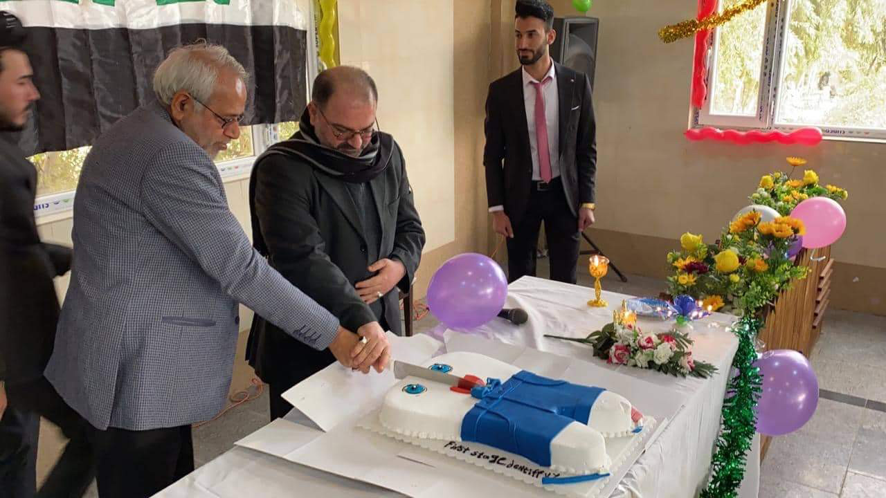 حفل تعارف كلية طب الاسنان في جامعة اهل البيت عليهم السلام 